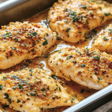 Garlic Parmesan Chicken Bake