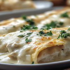 White Chicken Enchiladas
