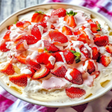 Strawberry Cheesecake Salad