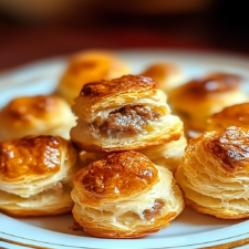 Sausage & Cream Cheese Biscuit Bites
