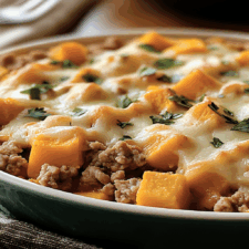 Ground Turkey Sweet Potato Bake