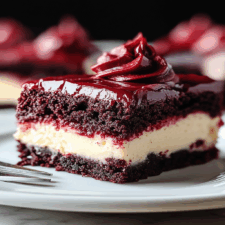 Red Velvet Cheesecake Brownies
