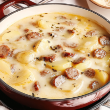 Cheesy Sausage Potato Soup