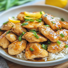 Healthy Chinese Lemon Chicken