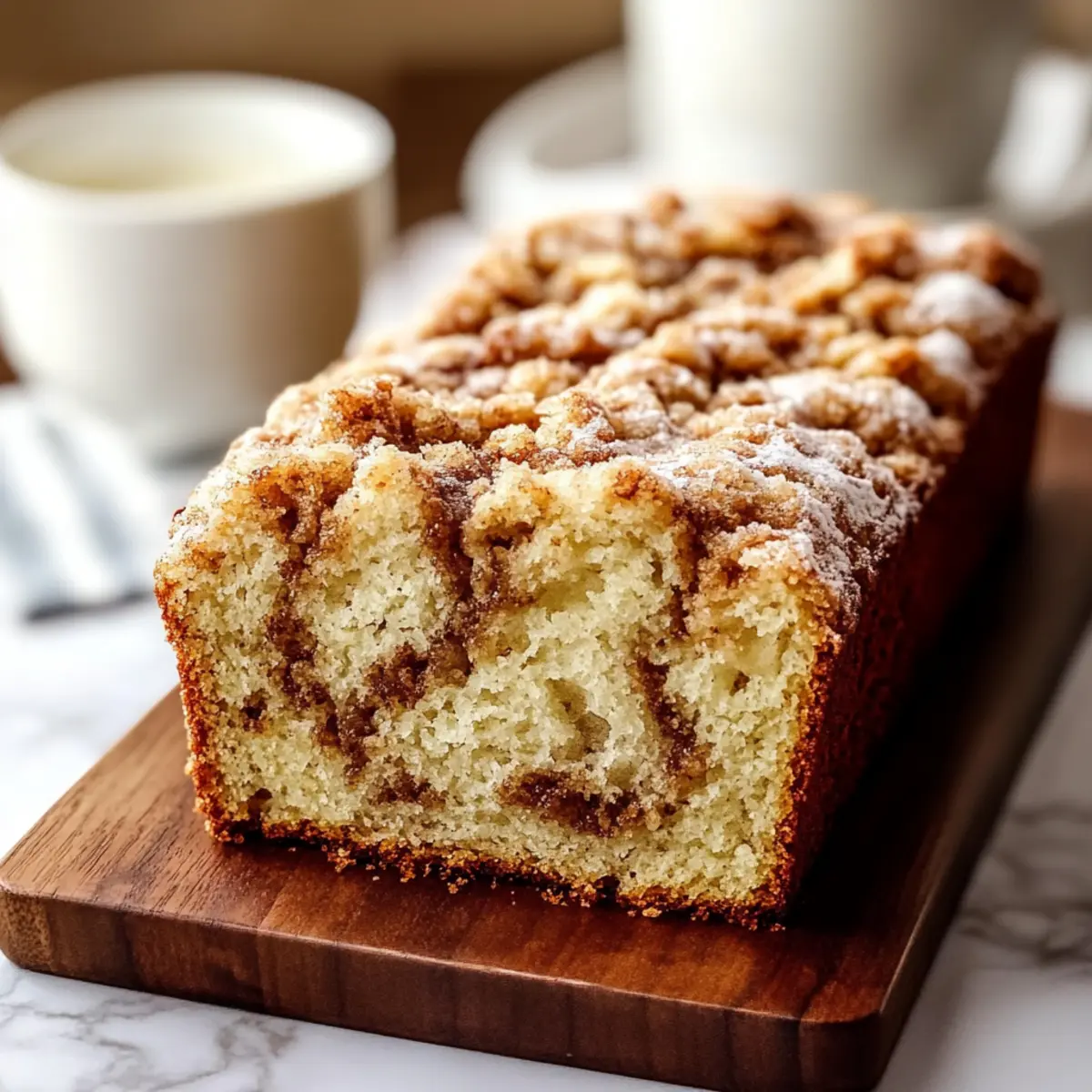 Apple Streusel Bread
