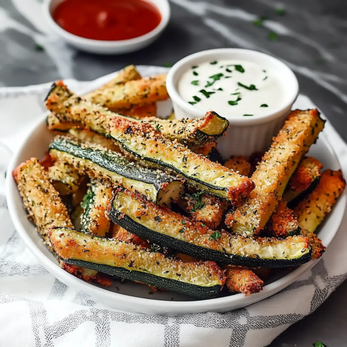 Baked Zucchini Fries