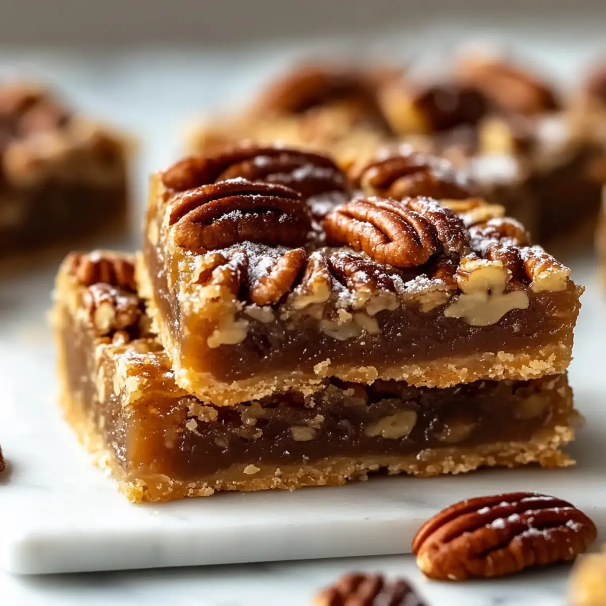 Simple Pecan Pie Bars