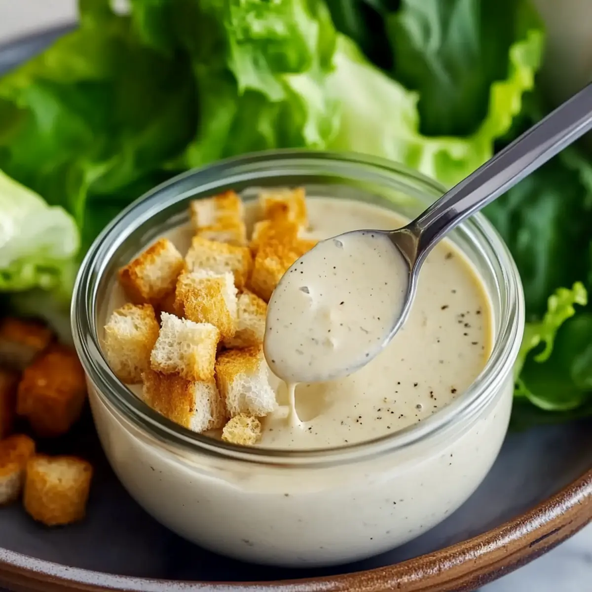 Classic Homemade Caesar Dressing