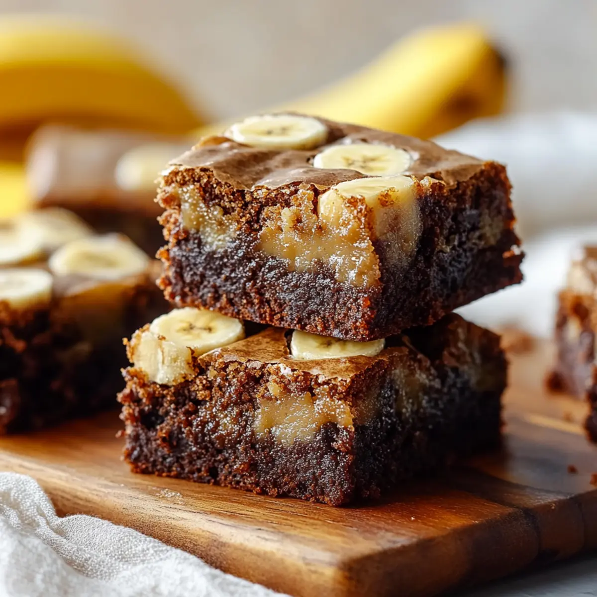 Banana Bread Brownies