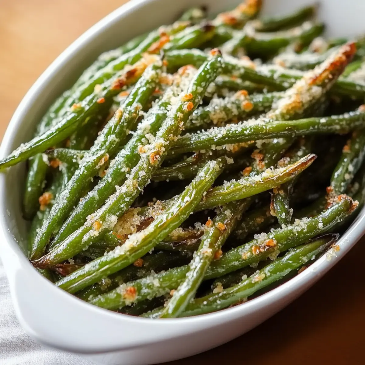 Parmesan Roasted Green Beans