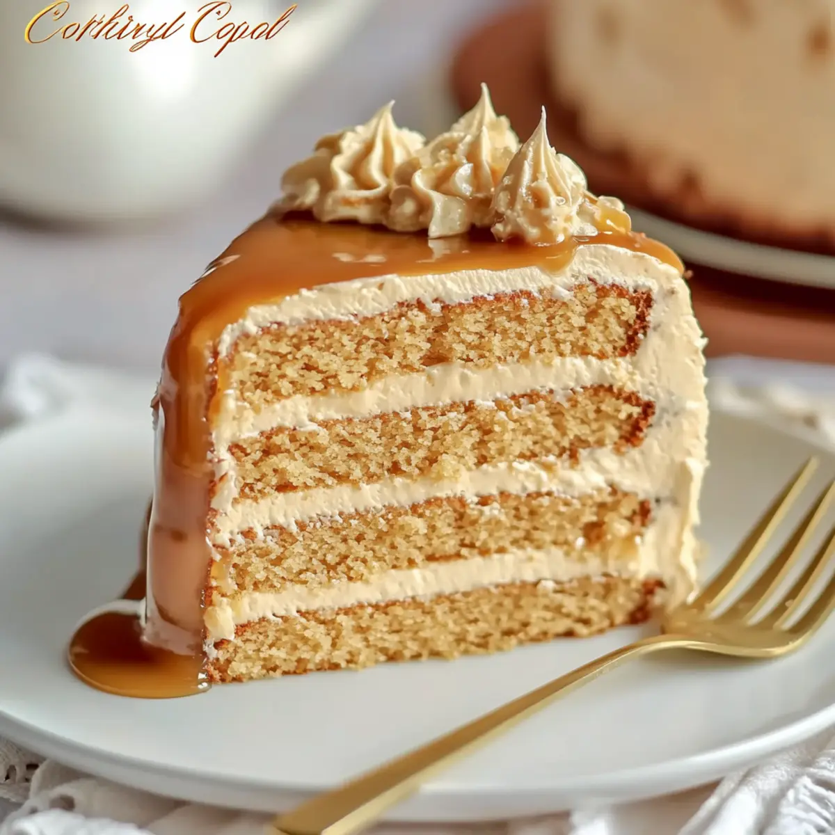 Creamy Caramel Cake