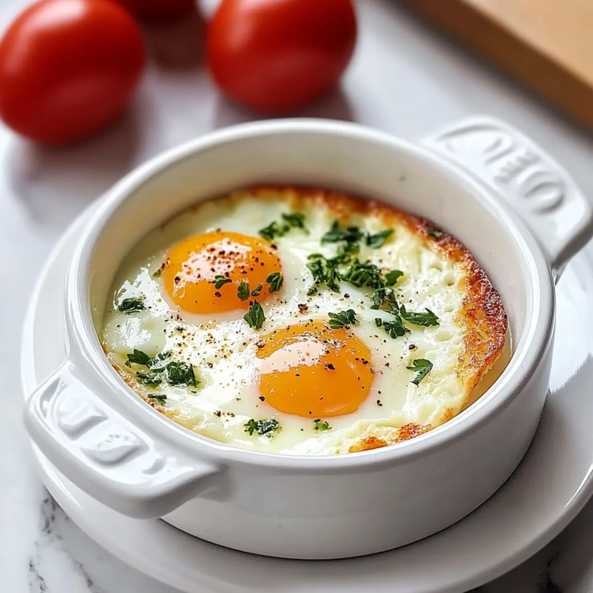 Easy Perfect Baked Eggs