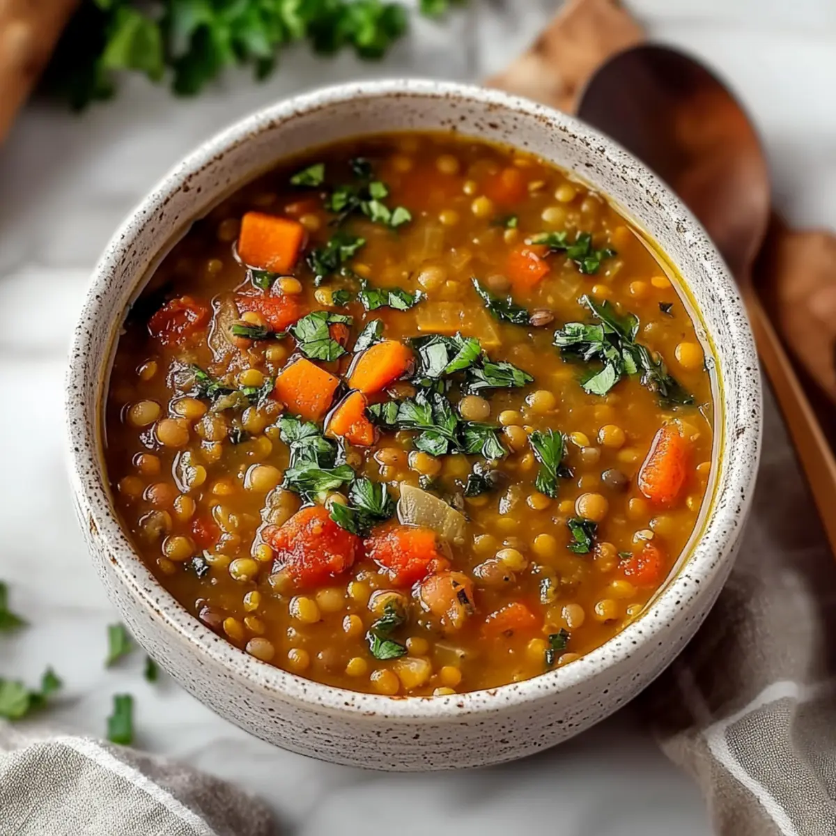 Healthy & Easy Lentil Soup
