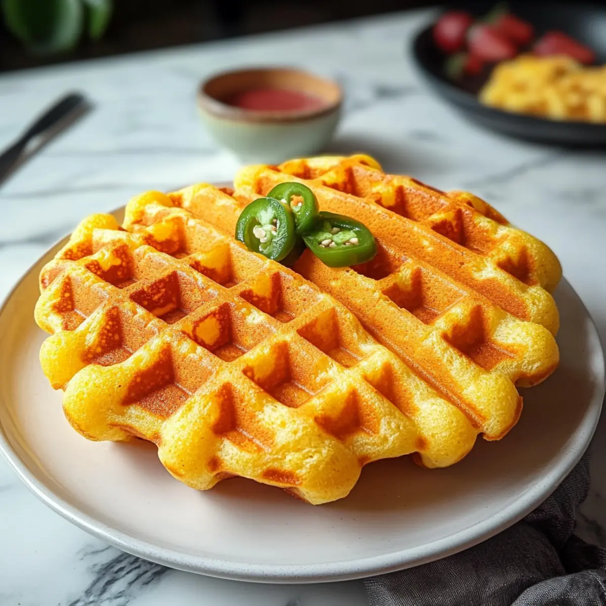Cornbread Waffle