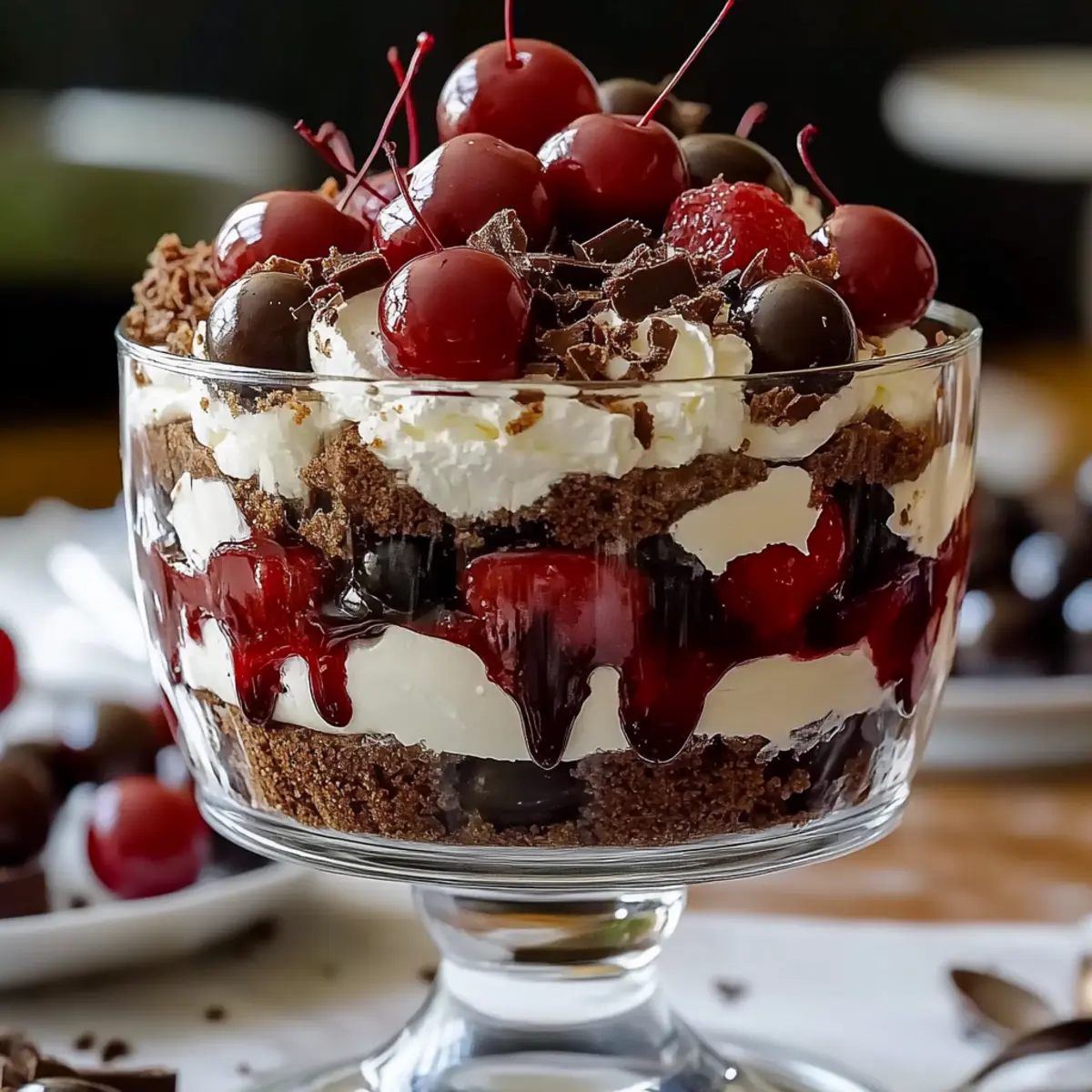 Best Layered Black Forest Trifle