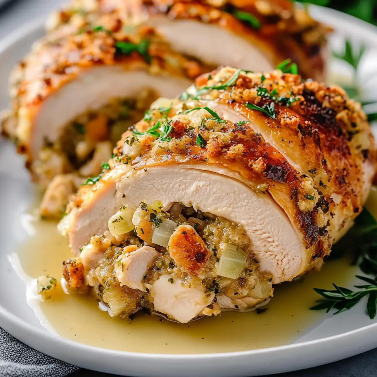 Stuffing Stuffed Chicken Breasts