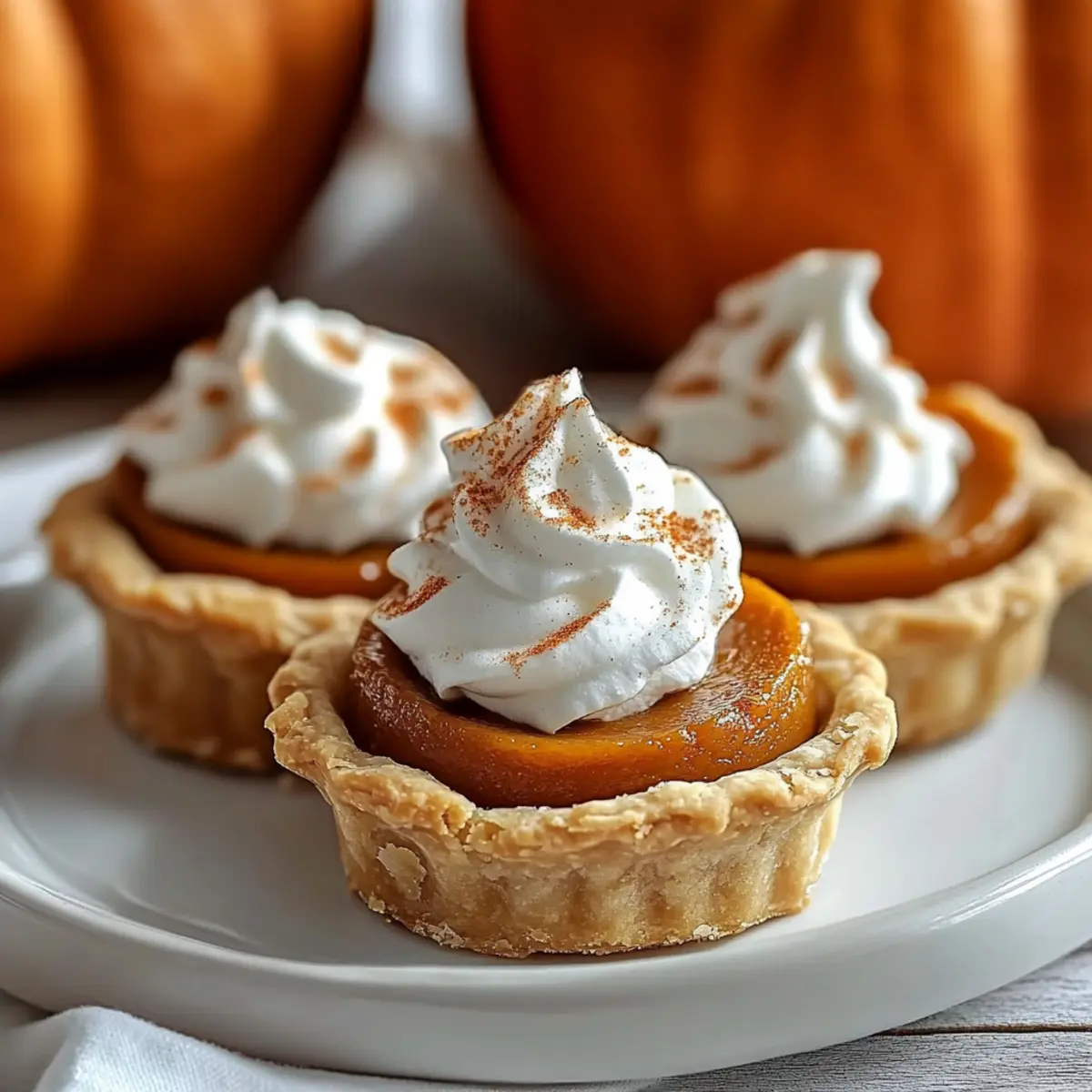The Best Mini Pumpkin Pies