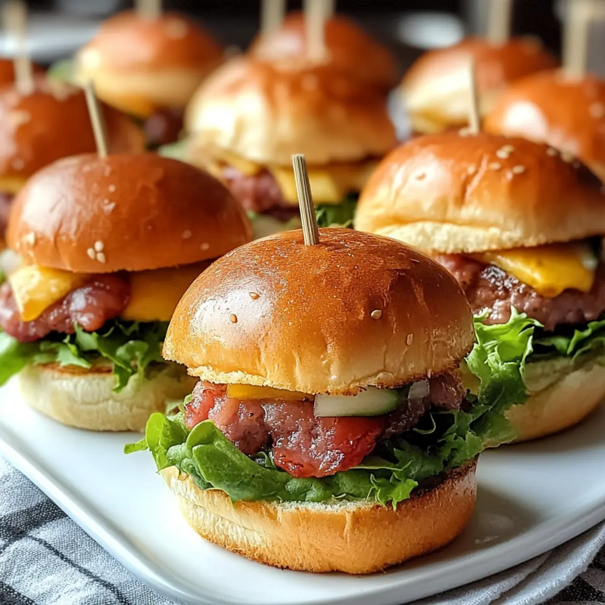 Chopped Club Sliders