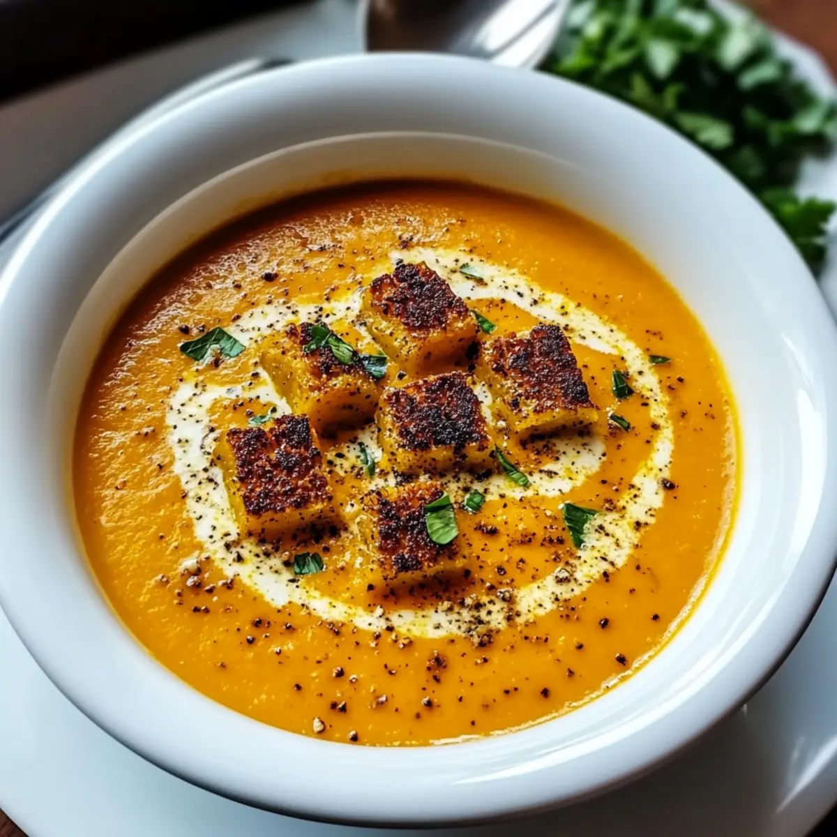 Spicy Pumpkin Soup