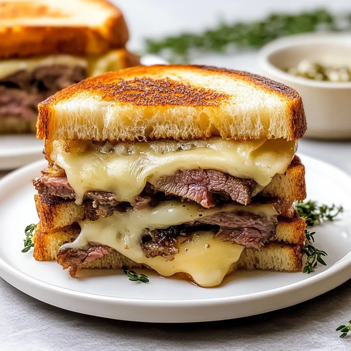 Steak Grilled Cheese
