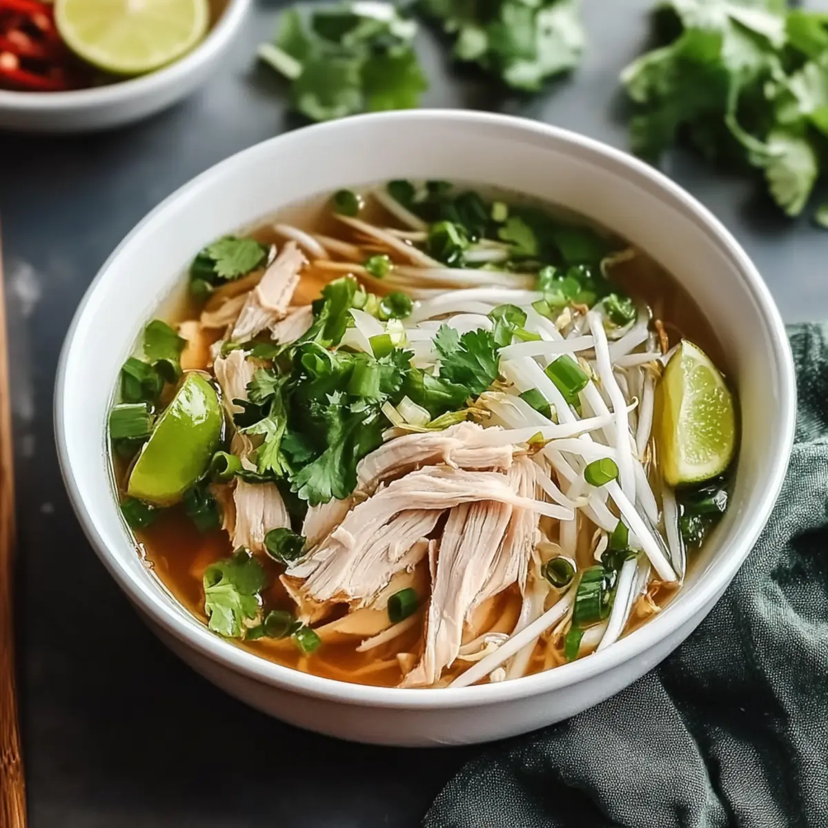Rotisserie Chicken Pho