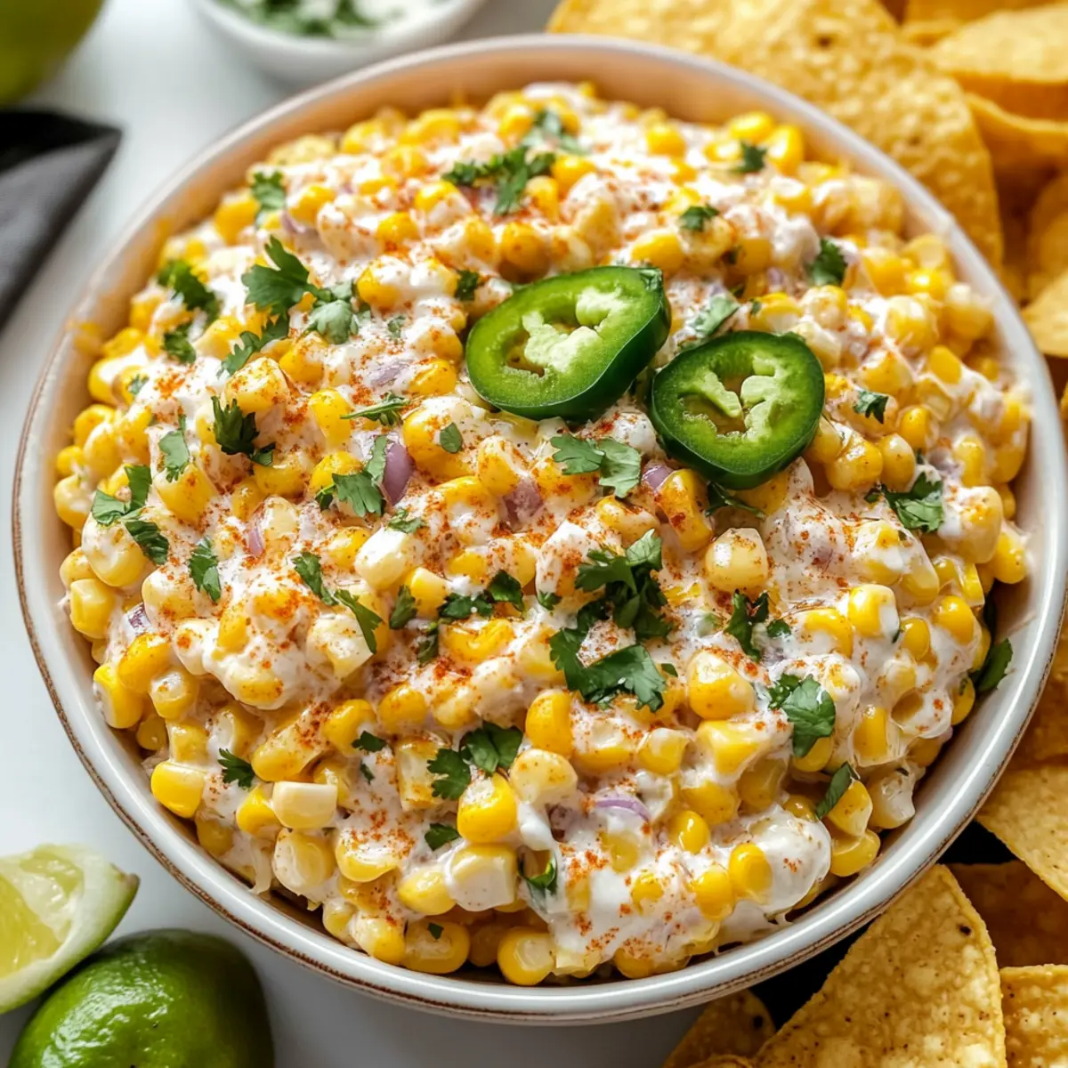 Best Mexican Street Corn Dip