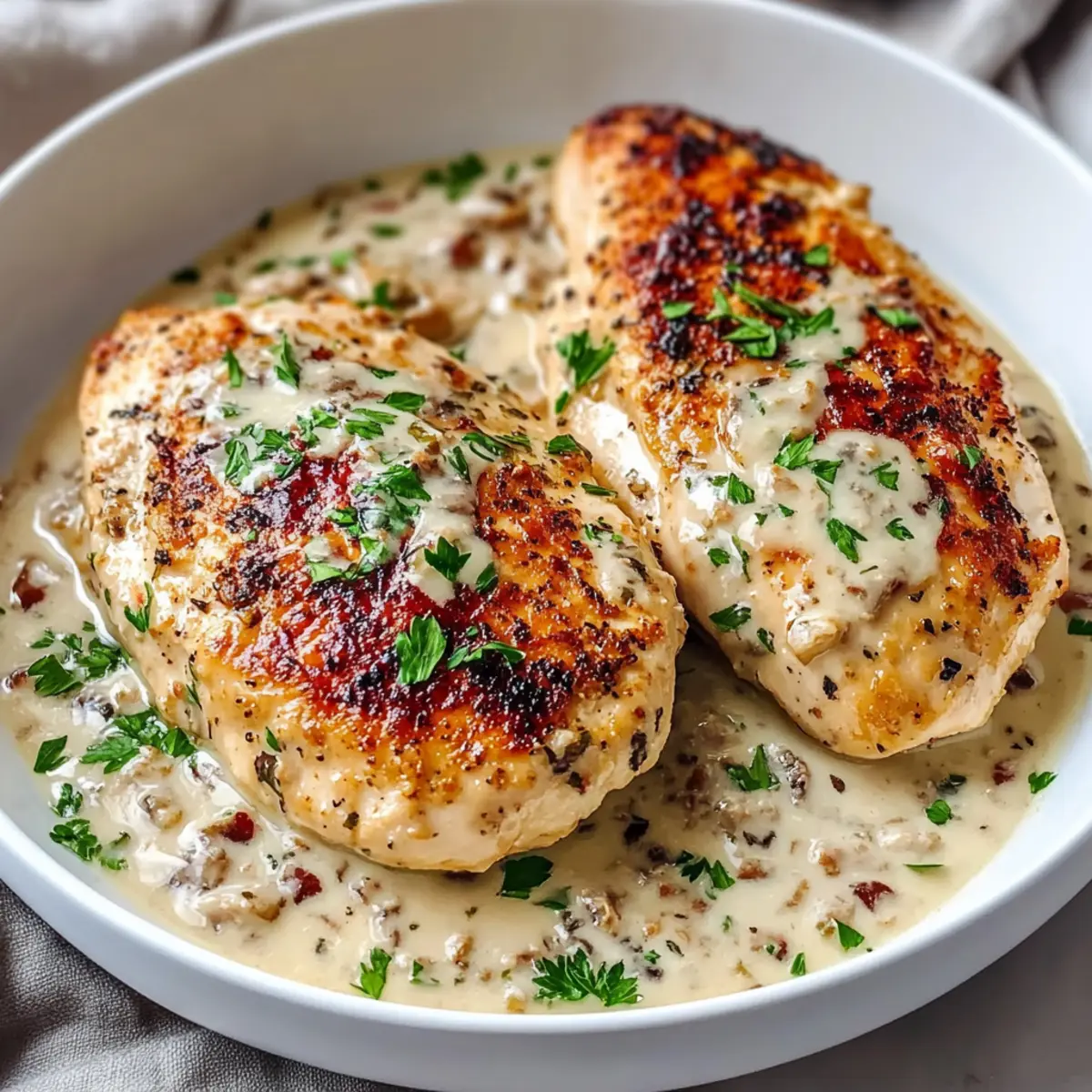 Easy Boursin Chicken