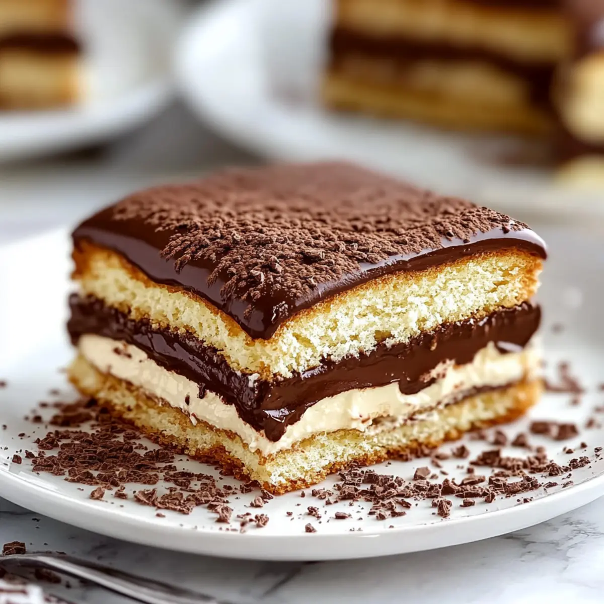 Chocolate Eclair Cake