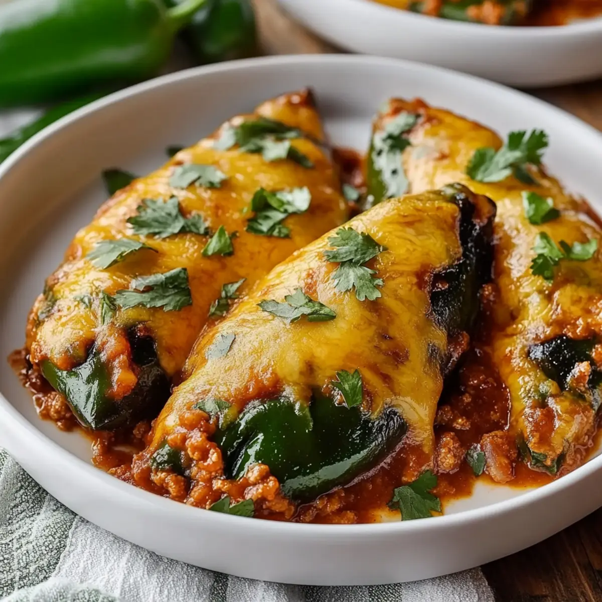 Easy Baked Chili Rellenos