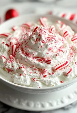 Christmas Peppermint Fluff Dip