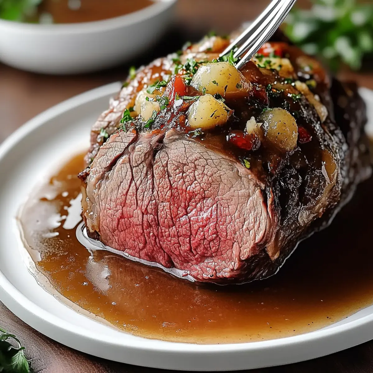 Easy Prime Rib Au Jus Sauce