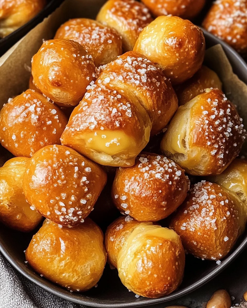 10 Minute Fluffy Air Fryer Pretzel Bites