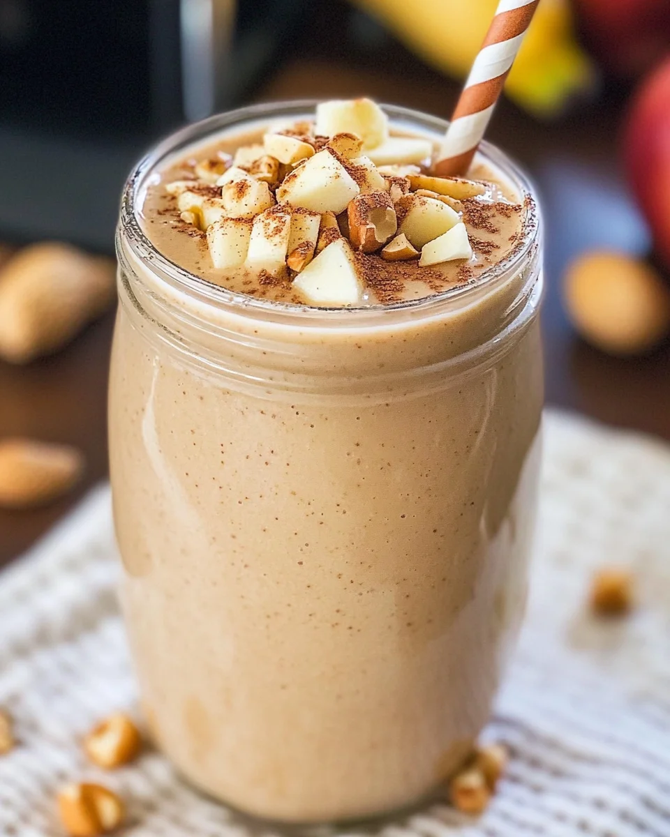 Apple Peanut Butter Smoothie