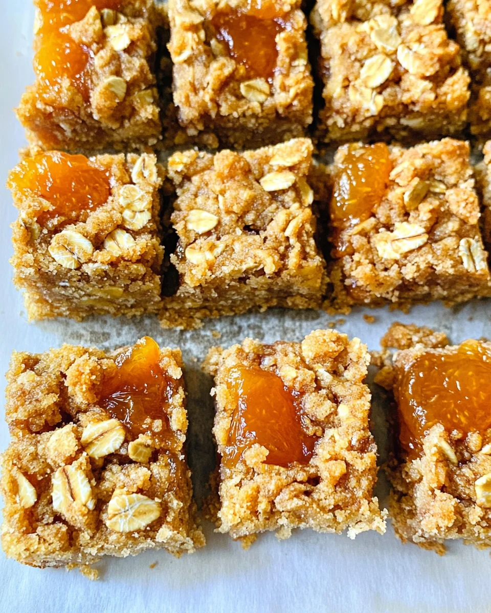 Apricot Oatmeal Bars