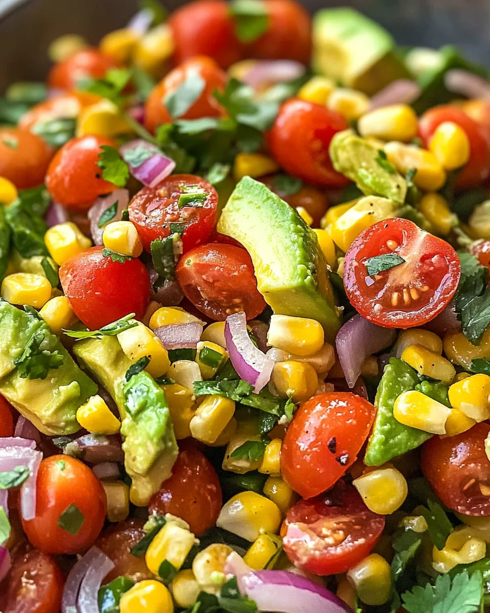Avocado Corn Salad