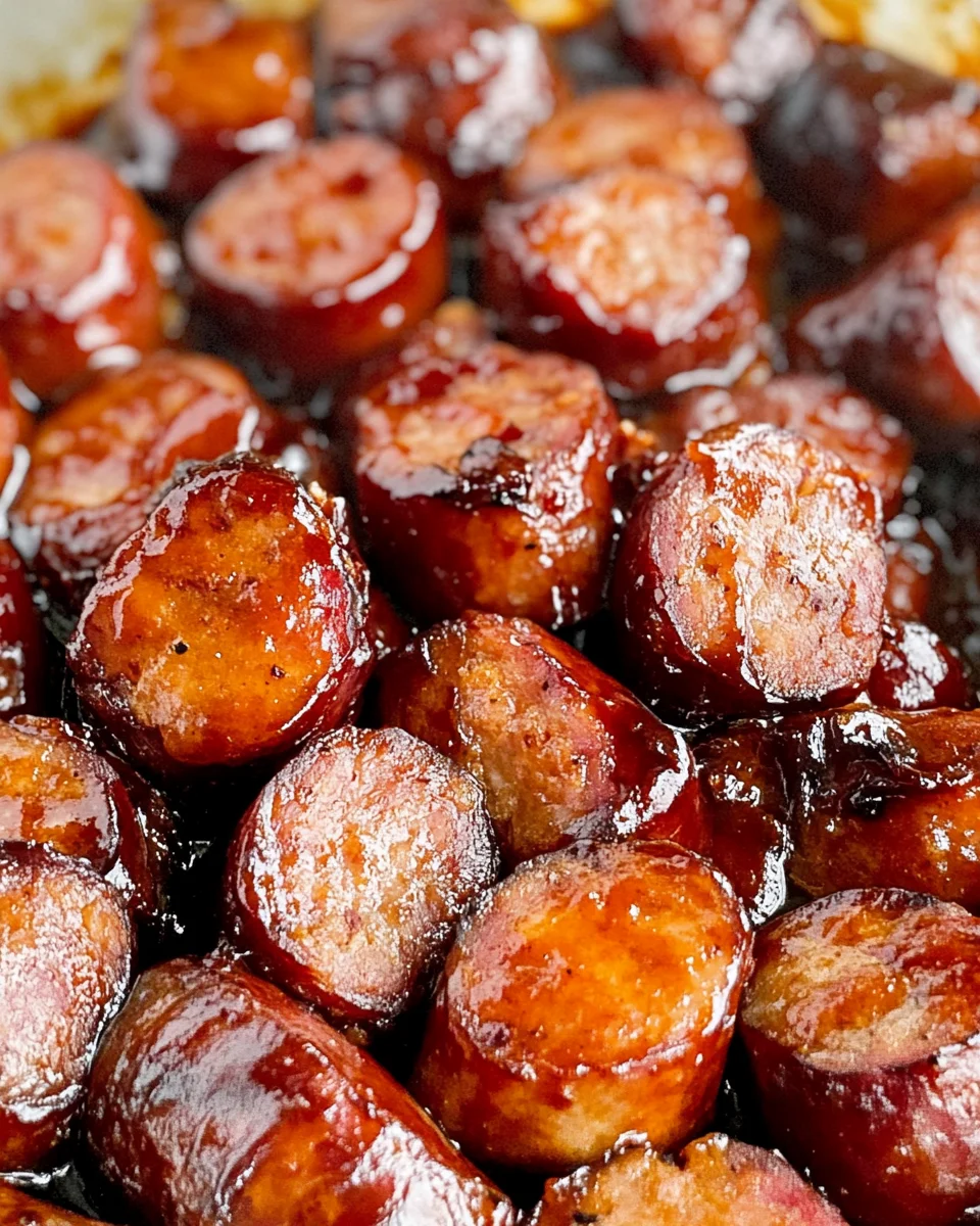 BBQ Sausage Bites