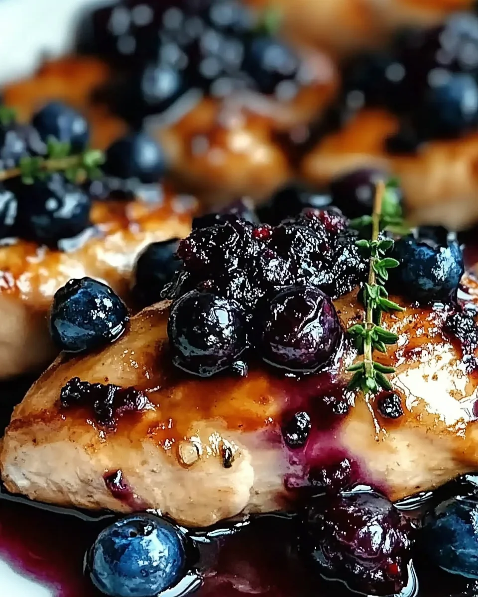 Best-Ever Blueberry Thyme Chicken: An Amazing Ultimate Recipe