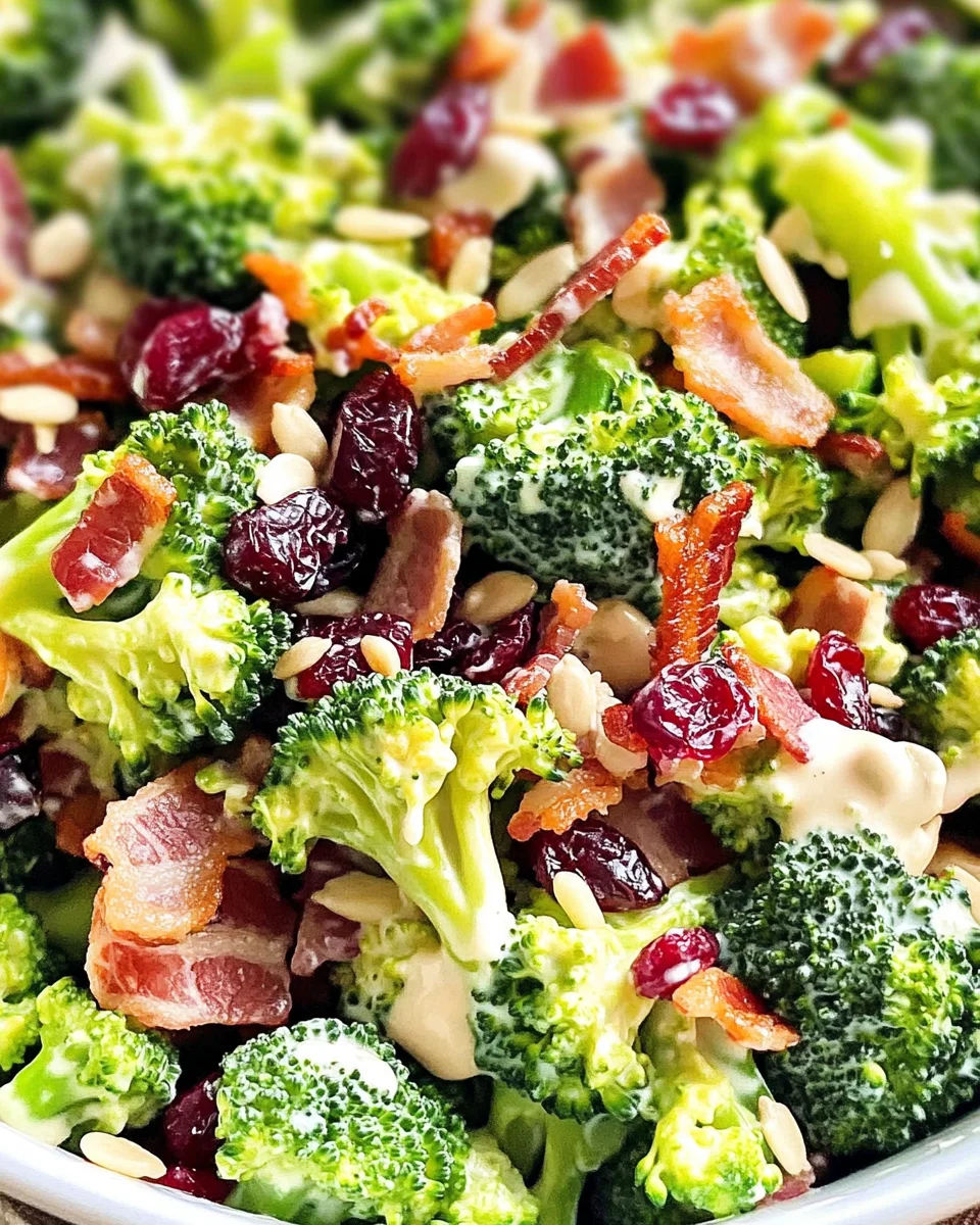 Best Broccoli Salad Recipe (Easy, Make-ahead recipe)