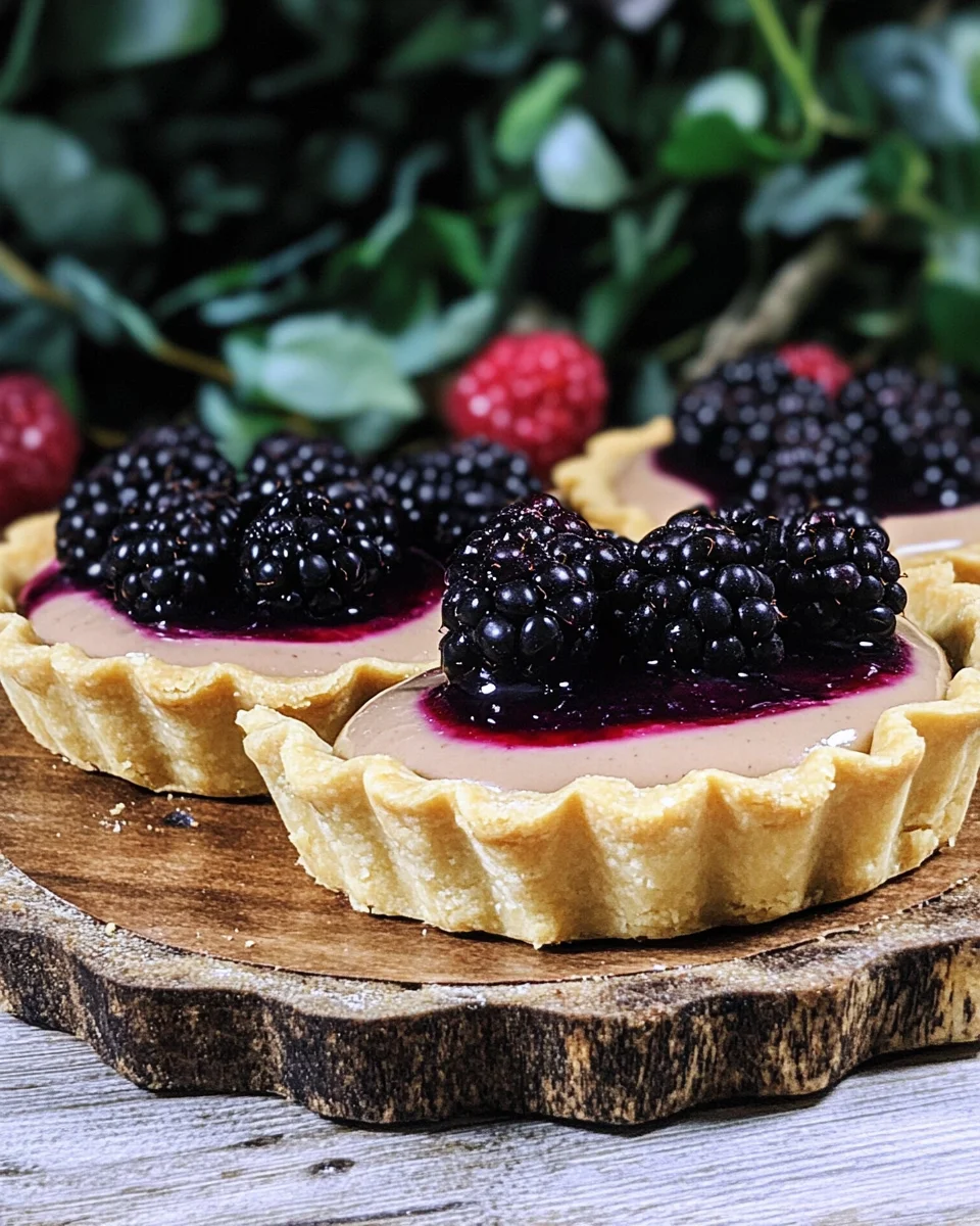 Blackberry Earl Grey Tarts