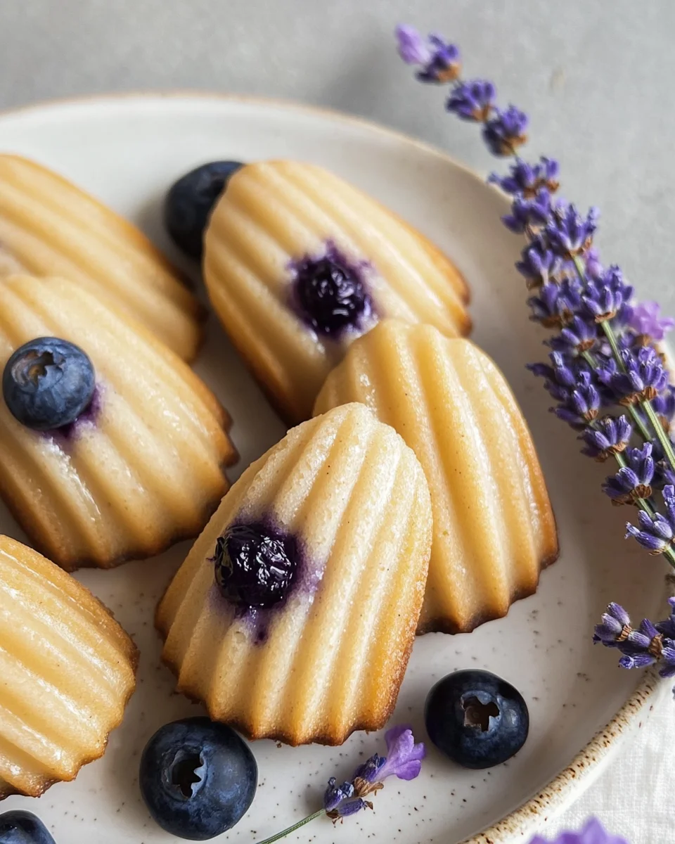 Blueberry Lavender Vegan Madeleines: An Incredible 7-Step Recipe