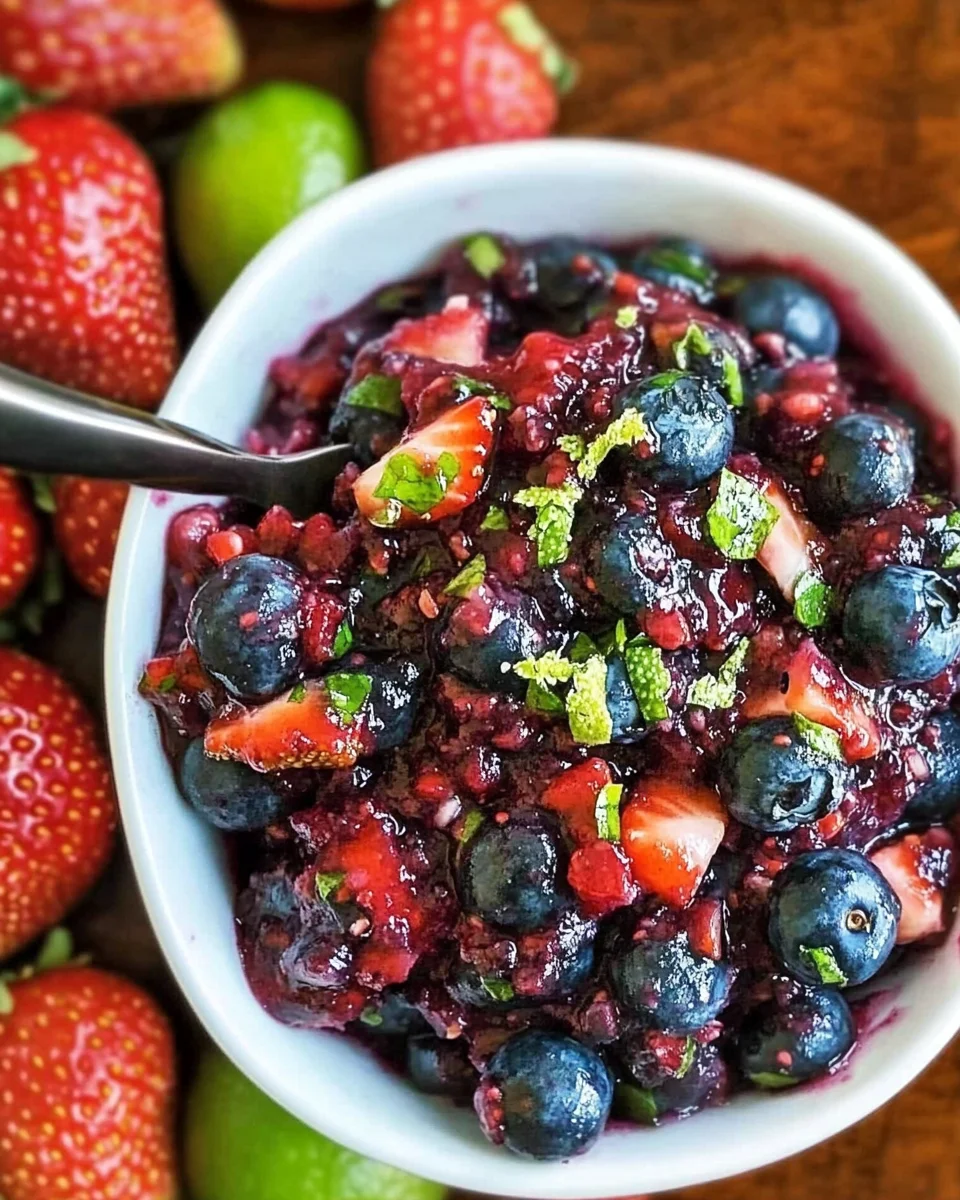 Blueberry Salsa