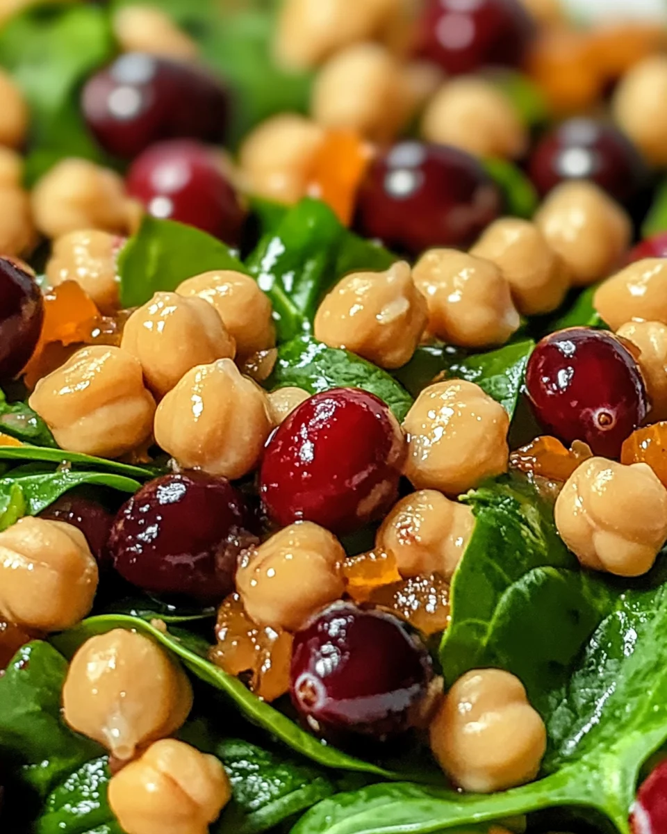 Brighten Your Day with Cranberry Walnut Chickpea Salad Delight