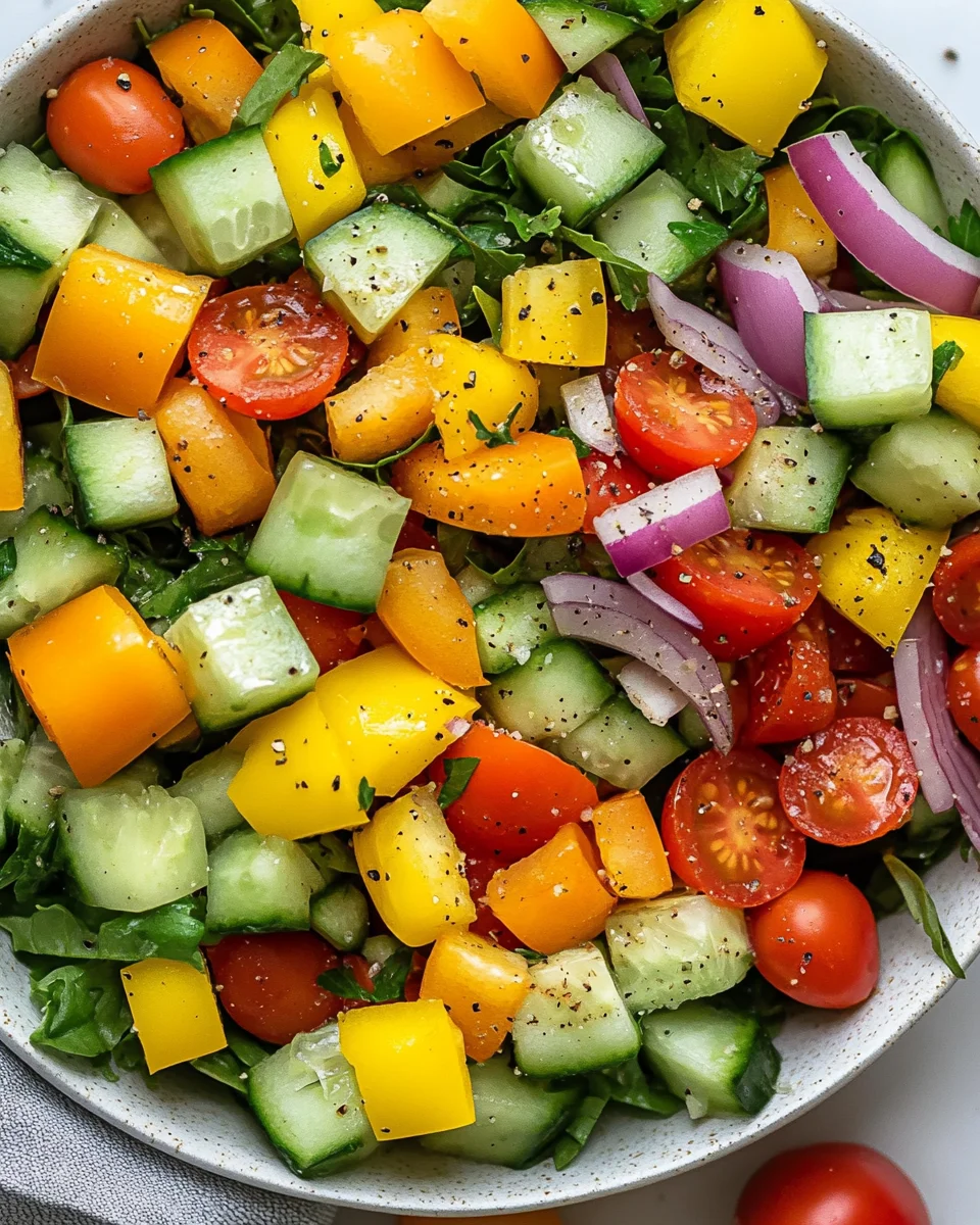 CHOPPED VEGETABLE SALAD
