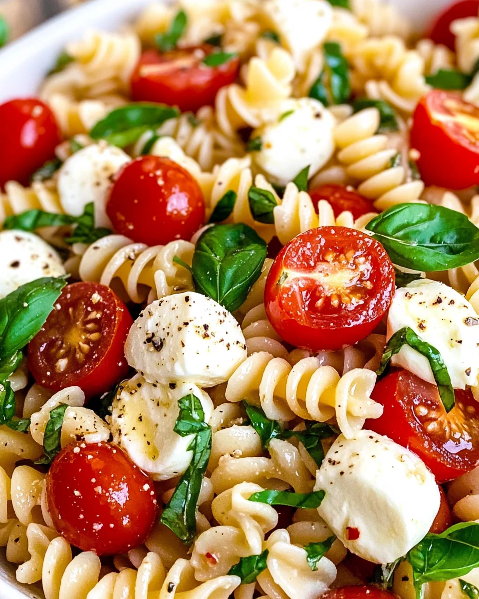 Caprese Pasta Salad Recipe