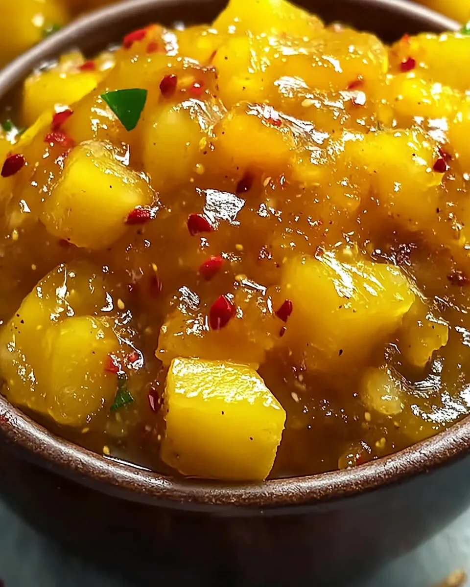 Chunky Mango Jalapeno Jam - Homefoodkitchen