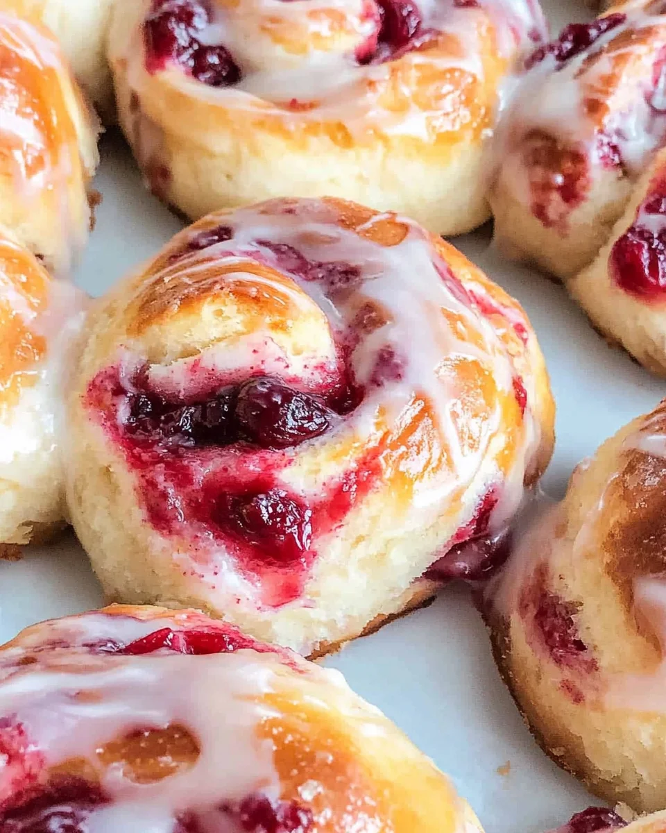 Cranberry Orange Sweet Rolls