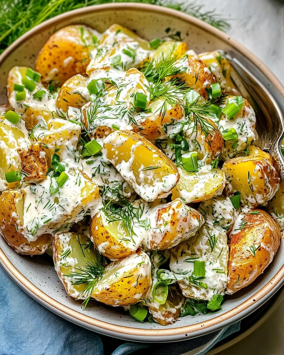 Crispy Potato Salad