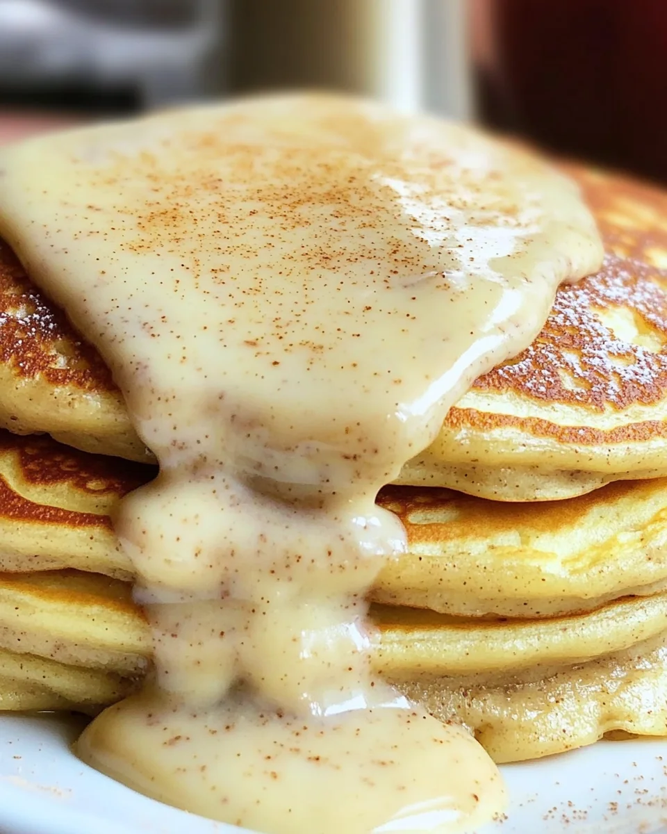 Eggnog Pancakes