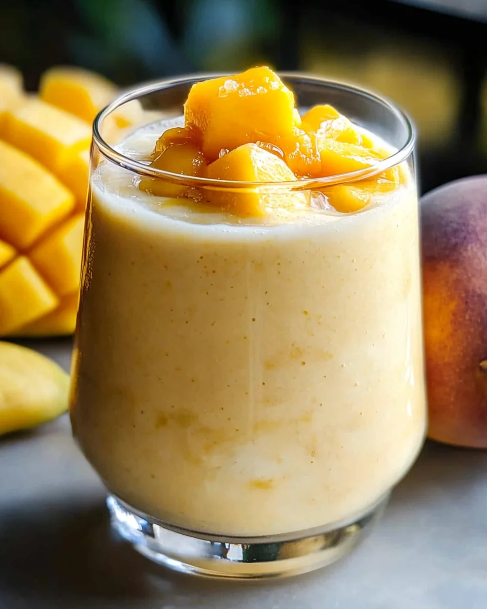 Healthy Mango Smoothie Recipe