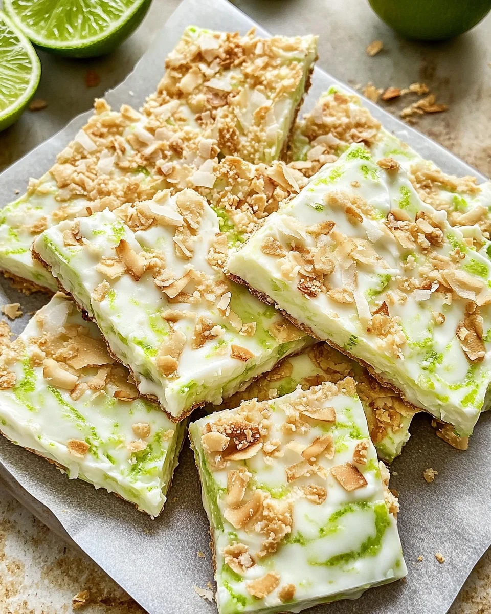Key Lime Pie Yogurt Bark Recipe